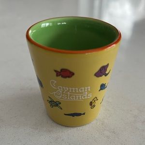 Cayman Islands Shot Glass Souvenir Caribbean Tropical